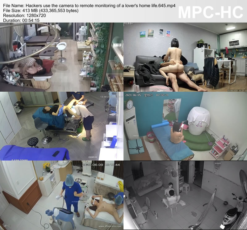 Hackers use the camera to remote monitoring of a lover's home life.645